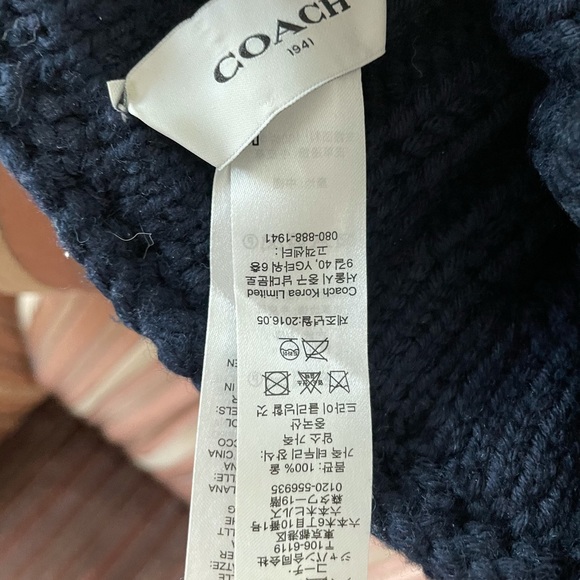 Coach Wool Beanie - Picture 3 of 4